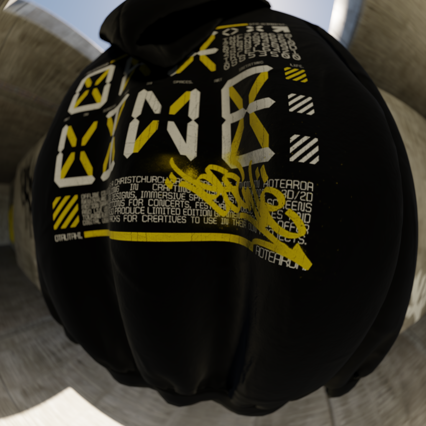 DIGITS HOOD / SOLD OUT