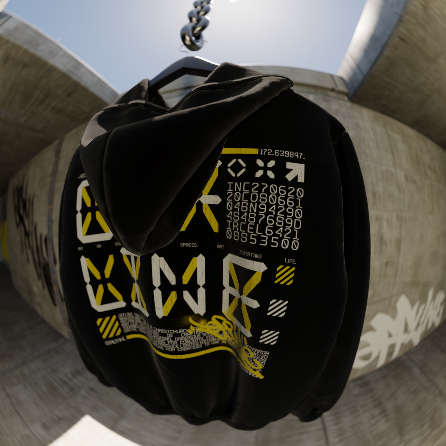DIGITS HOOD / SOLD OUT